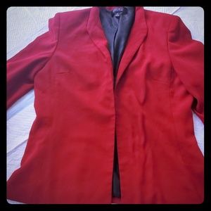 Kasper Dark red suit jacket